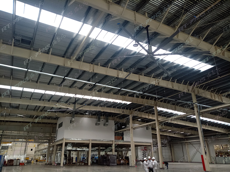 瑞泰風工業大型吊扇案例圖